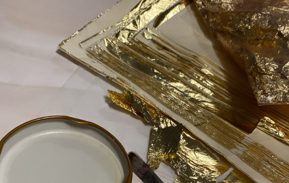 Comment appliquer la feuille d’or?