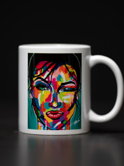 Mug avec le portrait Let's Play