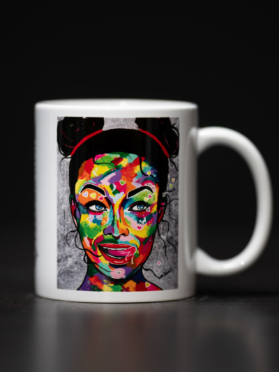 Mug avec le portrait Malice