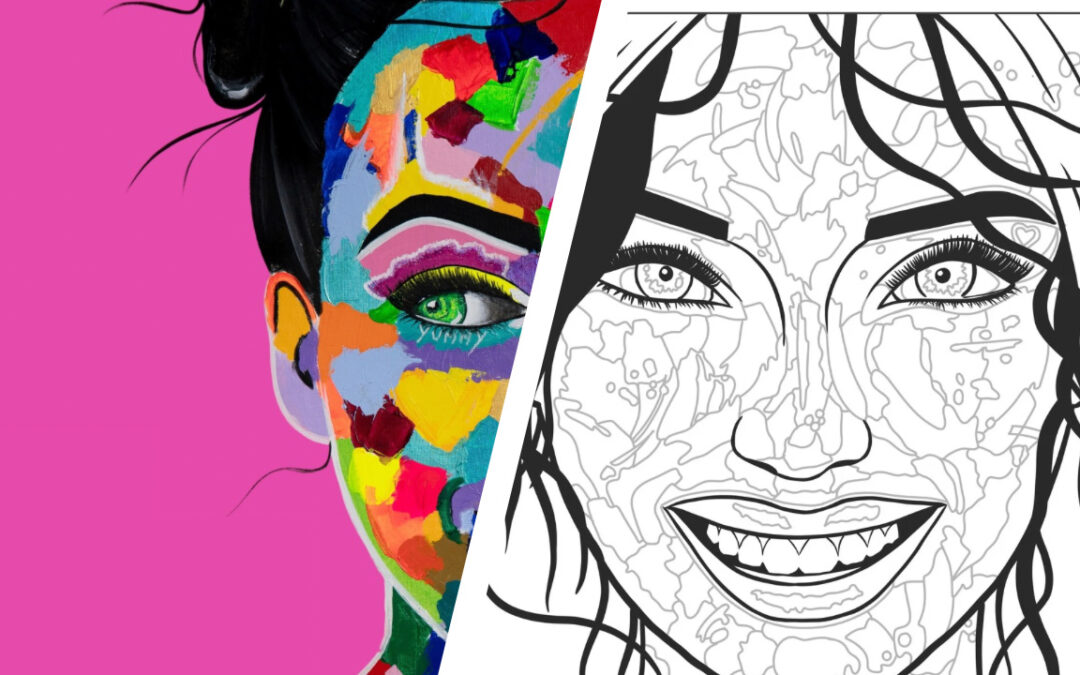 Découvre mon nouveau cahier de coloriage et participe à mon concours